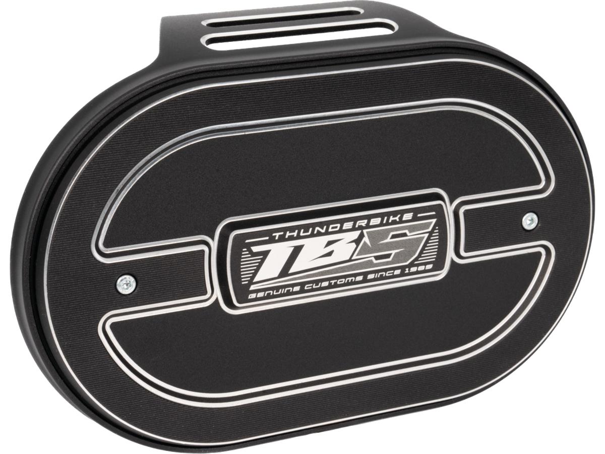 Thunderbike Tb S Oval Airbox Air Cleaner Cover Bi Color Anodized Thunderbike