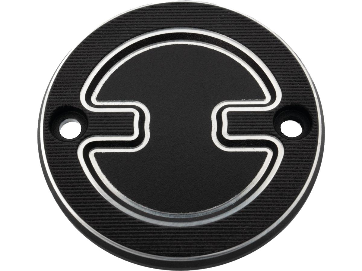 Thunderbike Tb S Timer Cover Black Cut Anodized Thunderbike Default Title