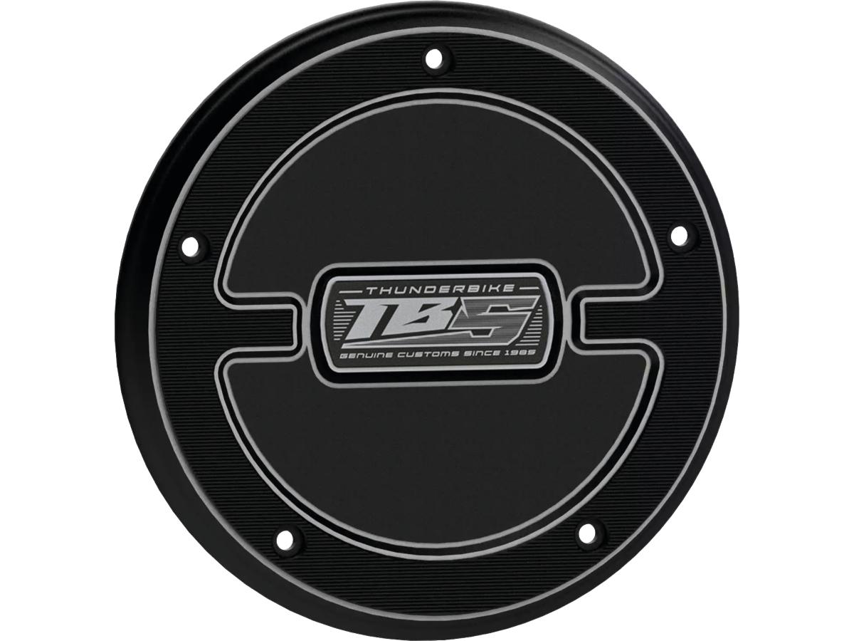 Thunderbike Tb S Clutch Cover Black Cut Anodized Thunderbike