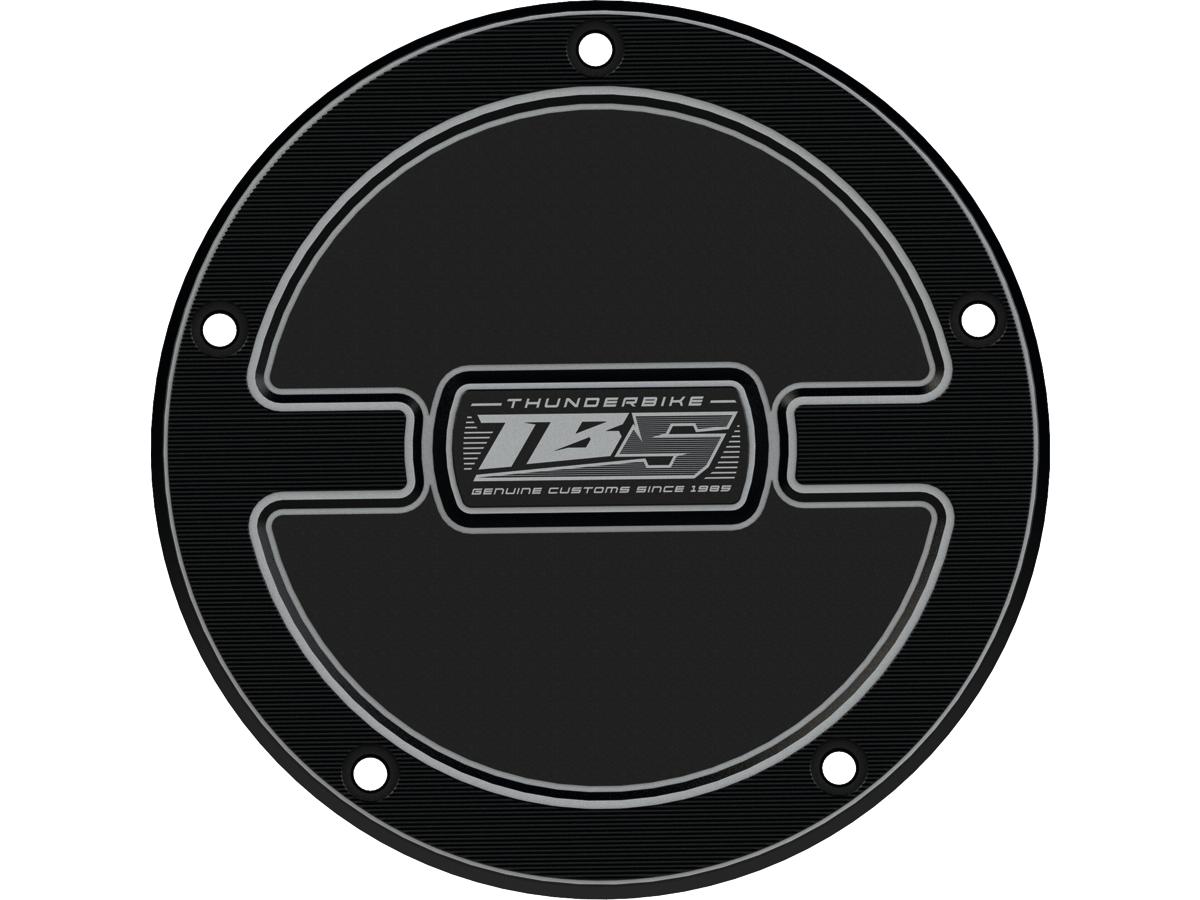 Thunderbike Tb S Clutch Cover Black Cut Anodized Thunderbike