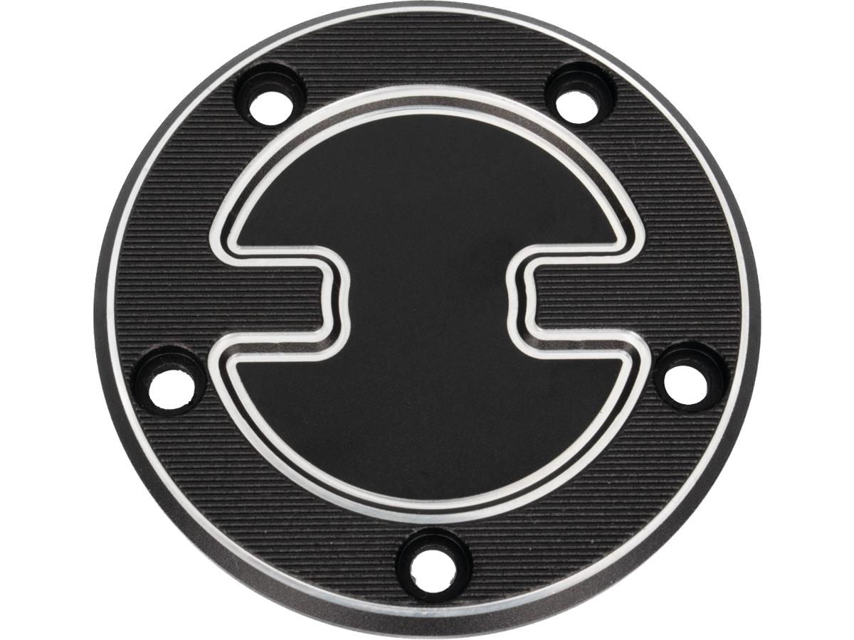 Thunderbike Tb S Timer Cover Black Cut Anodized Thunderbike Default Title