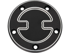 Thunderbike Tb S Timer Cover Black Cut Anodized Thunderbike Default Title