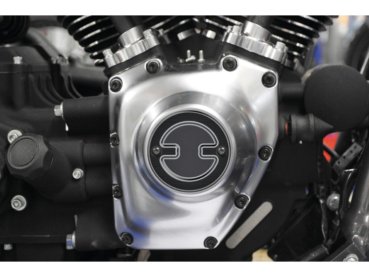 Thunderbike Tb S Timer Cover Black Cut Anodized Thunderbike