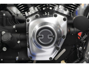 Thunderbike Tb S Timer Cover Black Cut Anodized Thunderbike