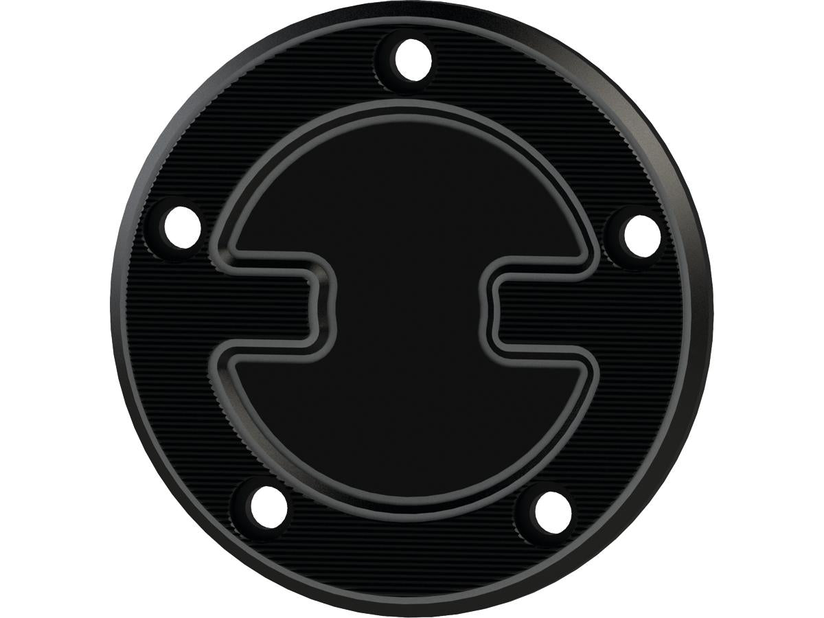 Thunderbike Tb S Timer Cover Black Cut Anodized Thunderbike