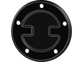 Thunderbike Tb S Timer Cover Black Cut Anodized Thunderbike