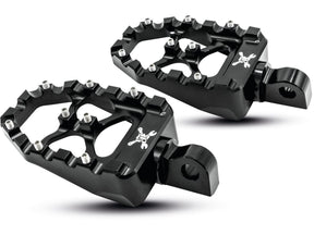 Burly Brand Mx Evolution Footpegs Black Anodized Burly Brand