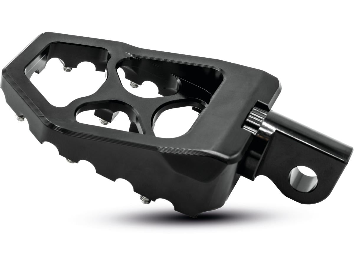 Burly Brand Mx Evolution Footpegs Black Anodized Burly Brand