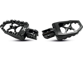 Burly Brand Mx Evolution Footpegs Black Anodized Burly Brand Default Title