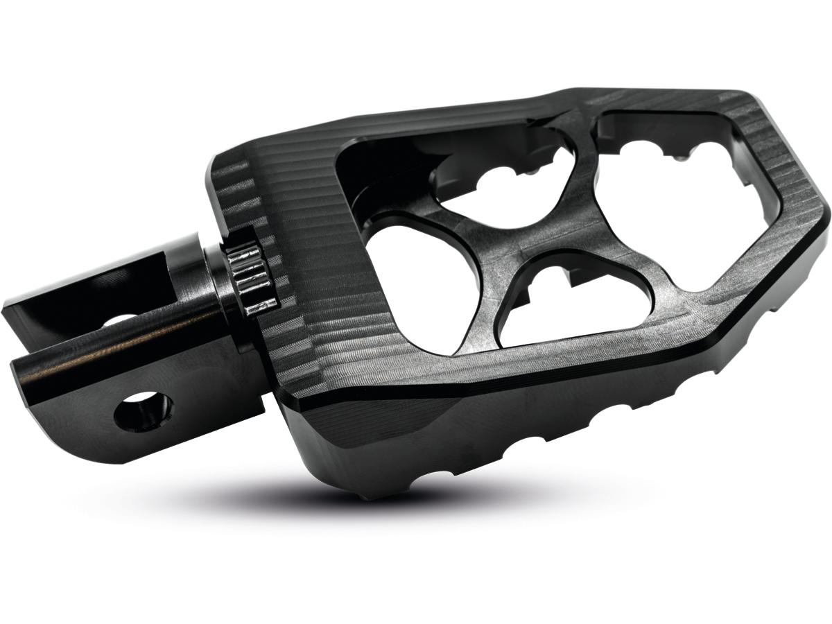 Burly Brand Mx Evolution Footpegs Black Anodized Burly Brand