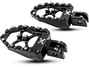 Burly Brand Mx Evolution Footpegs Black Anodized Burly Brand