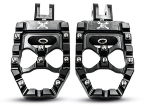 Burly Brand Mx Evolution Footpegs Black Anodized Burly Brand