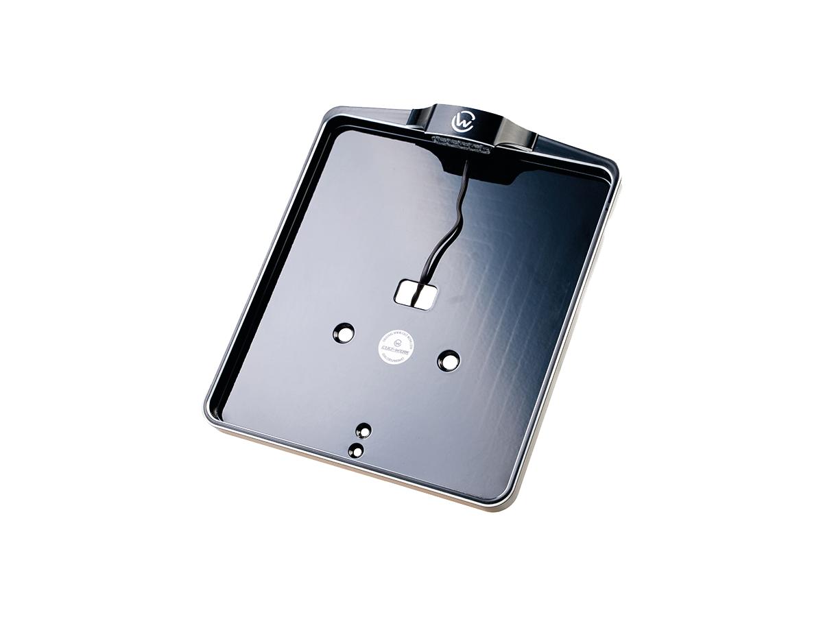 Cult Werk Mid Mount License Plate Base Plate Kit Germany 180 X 200 Mm Black Cut Cult Werk