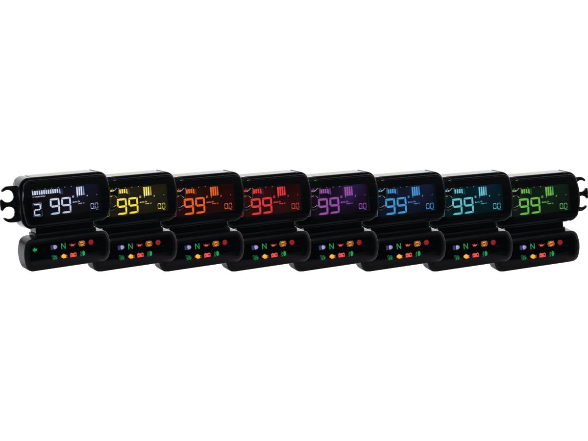 Koso D2 Multifuncton Speedo And Tachometer For Baggers 8 Color Changeable Display Koso
