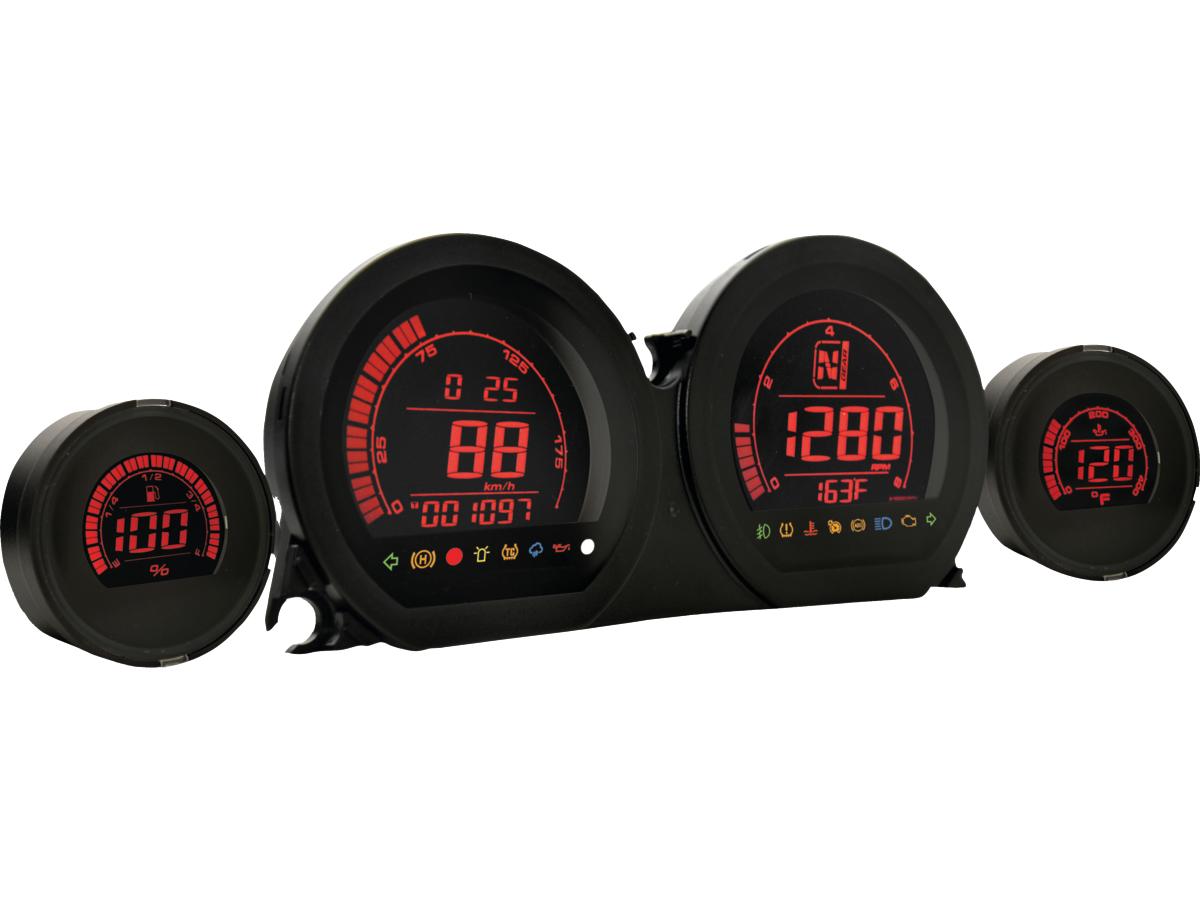 Koso Hd 03 4 Meter Instrument Kit 8 Color Changeable Display Koso