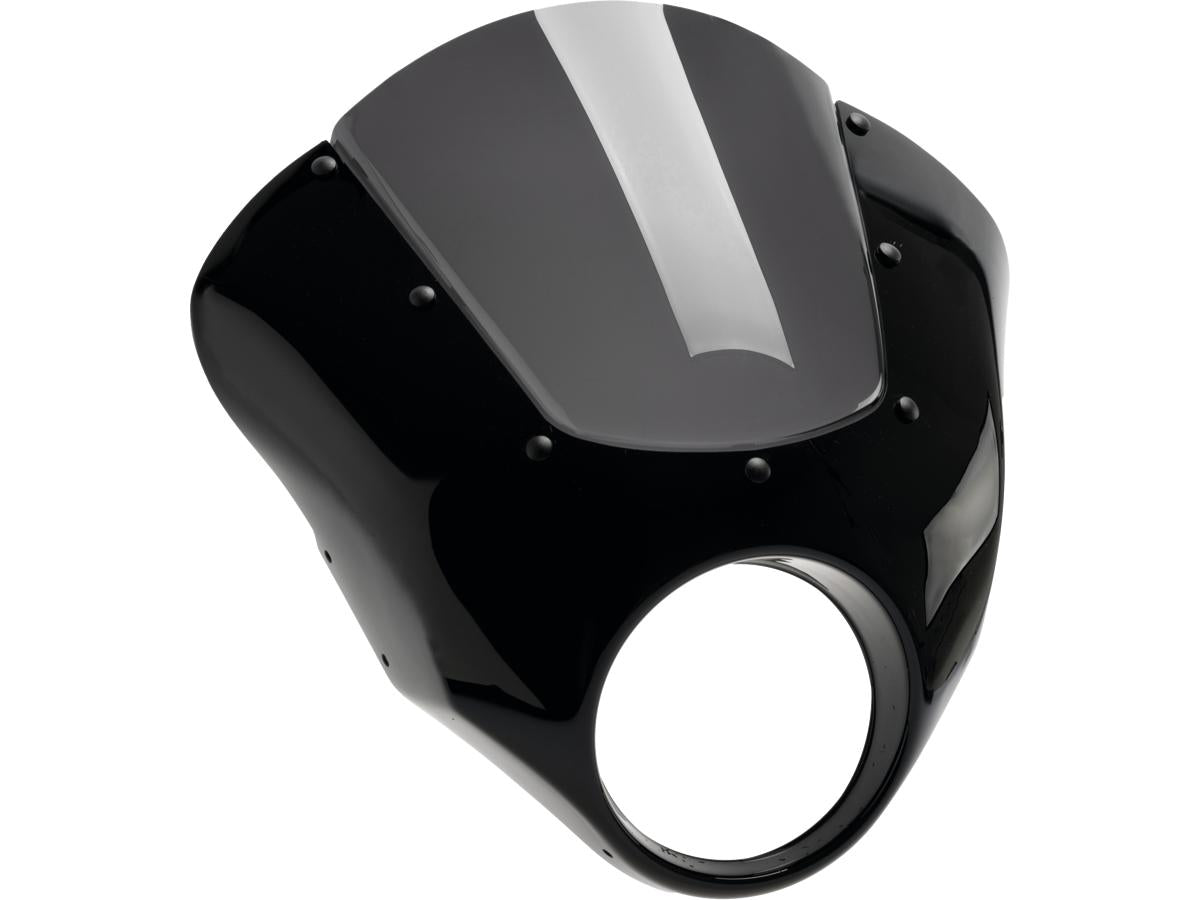 Santee Dark Night Semifairing Without Bracket And Screen Dimensions Fairing With Screen, Height 470 Mm X Width 460 Mm Santee Default Title