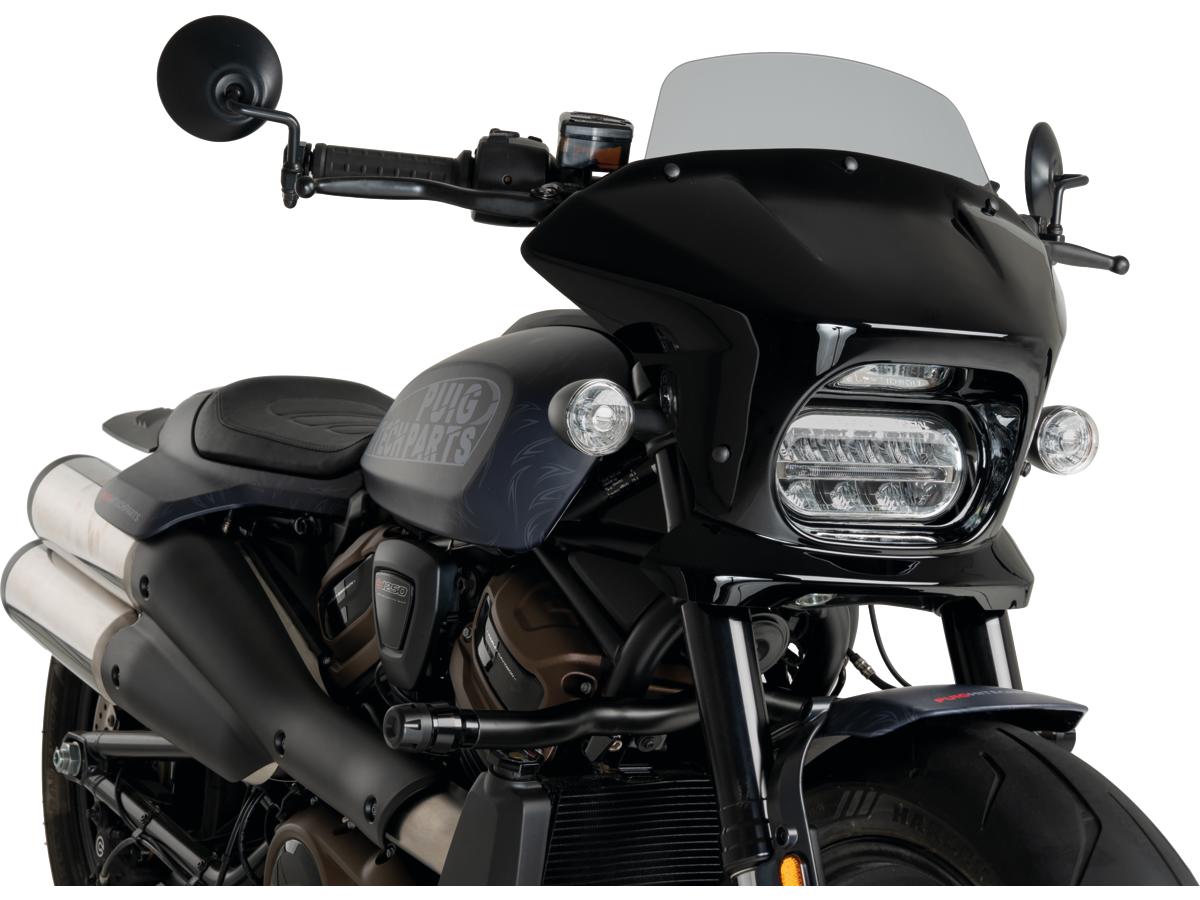 Santee Fury Semifairing Without Bracket And Screen Height 370 Mm X Width 550 Mm Santee