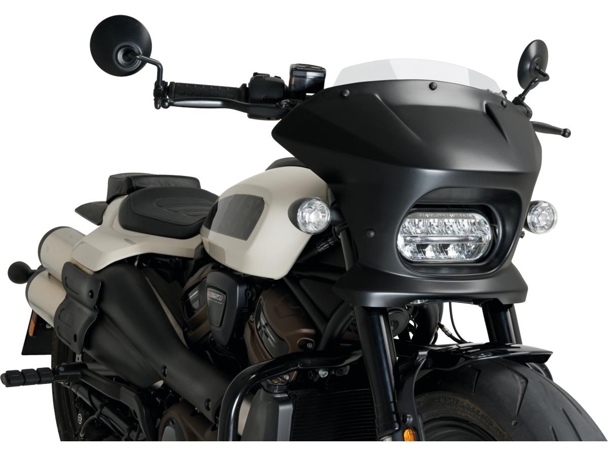 Santee Fury Semifairing Screen Sport; Height 65 Mm X Width 350 Mm Santee