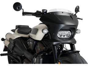 Santee Fury Semifairing Screen Sport; Height 65 Mm X Width 350 Mm Santee