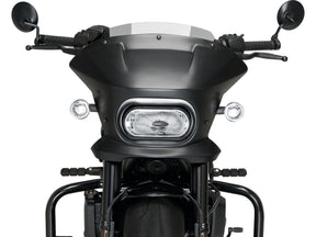 Santee Fury Semifairing Screen Sport; Height 65 Mm X Width 350 Mm Santee