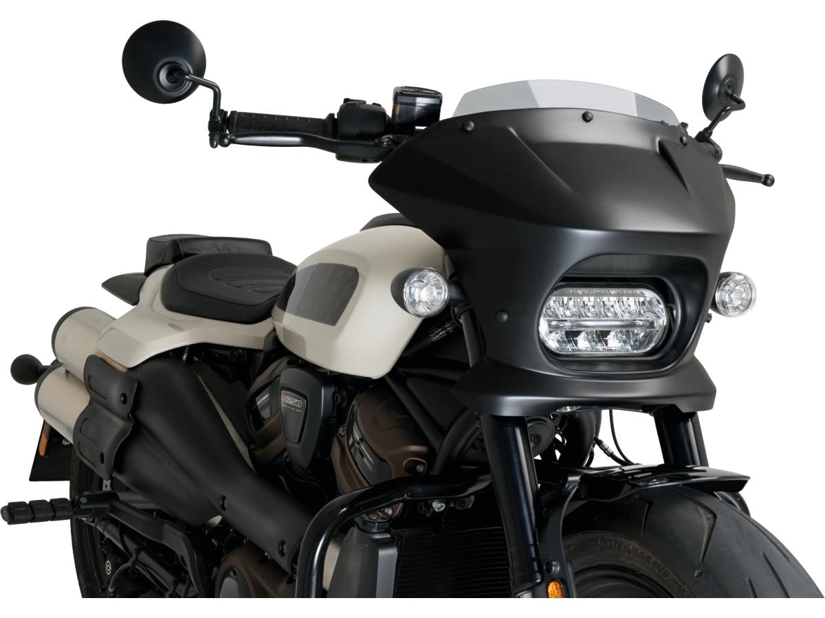 Santee Fury Semifairing Screen Sport; Height 65 Mm X Width 350 Mm Santee