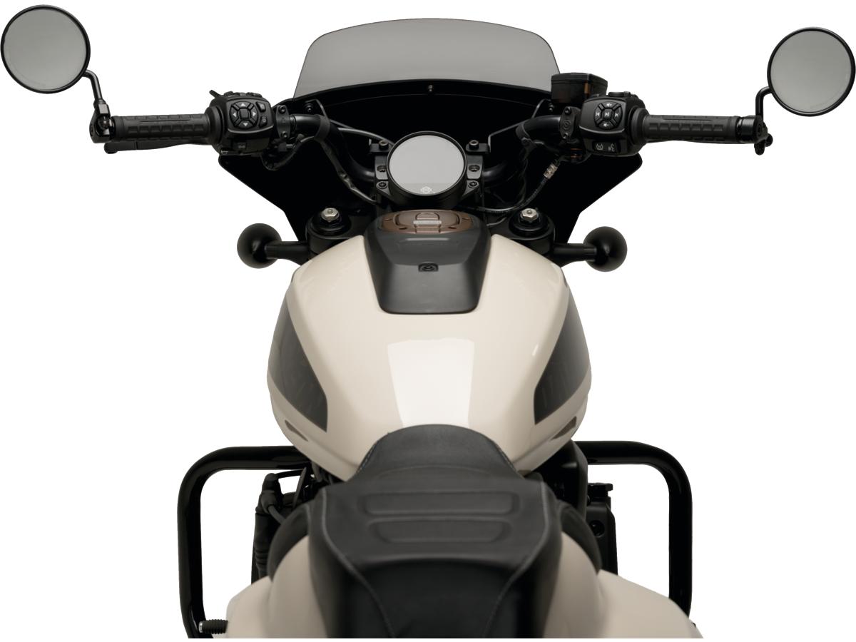 Santee Fury Semifairing Screen Touring; Height 115 Mm X Width 350 Mm Santee