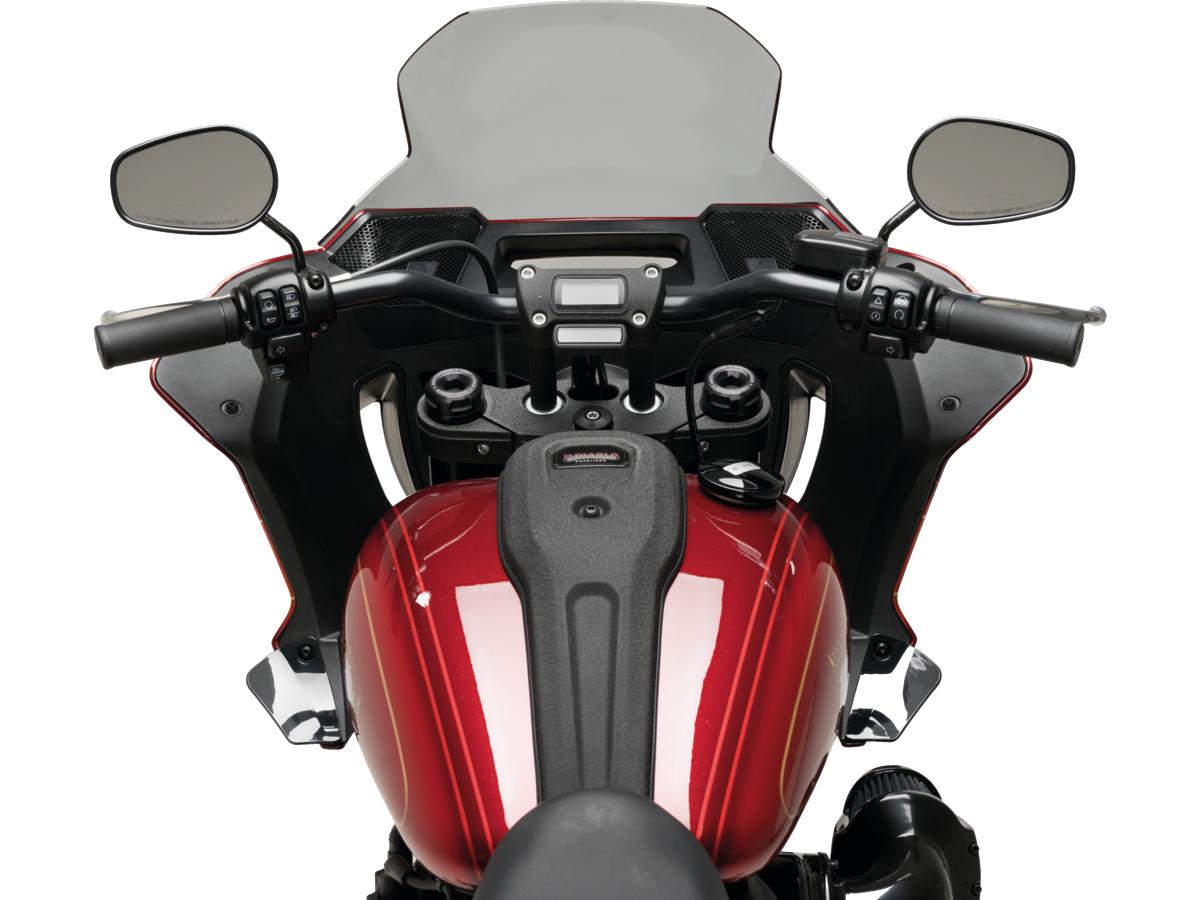 Santee Replacement Windscreen For Low Rider St Touring; Height 385 Mm X Width 500 Mm Santee