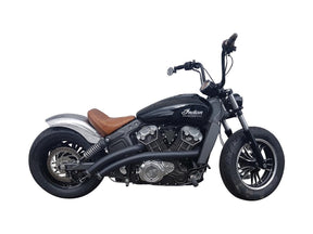 Stillett 200 Rear Fender For Indian Scout Raw Steel Holy Death Motorcycle Co. Default Title