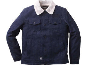 West Coast Choppers Sherpa Lined Denim Jacket West Coast Choppers Default Title
