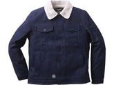 West Coast Choppers Sherpa Lined Denim Jacket West Coast Choppers Default Title