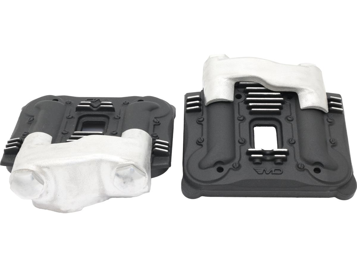 Emd Knuckle Rocker Box Covers For Sportster 04 20 Black Cut Emd Default Title