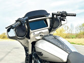 Kodlin 330 Medium Bagger Flow Bar Super Fat Handlebar For Street Glide With 1" Clamp Diameter 3 Hole Gloss Black Powder Coated 1,4" Throttle By Wire (Switch Housing Sensor) Kodlin Default Title