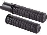 Arlen Ness Speedliner Grips Black Rubber, Black Inner Collar And Endcap 1" Throttle By Wire (Switch Housing Sensor) Arlen Ness Default Title