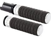 Arlen Ness Speedliner Grips Black Rubber, Chrome Inner Collar And Endcap 1" Throttle By Wire (Switch Housing Sensor) Arlen Ness Default Title