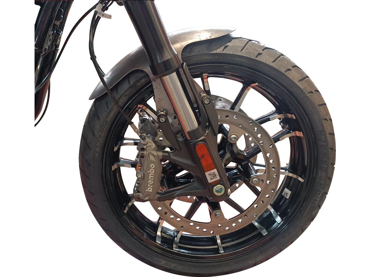 Front Fender For Indian Sport Chief Raw Steel Holy Death Motorcycle Co. Default Title