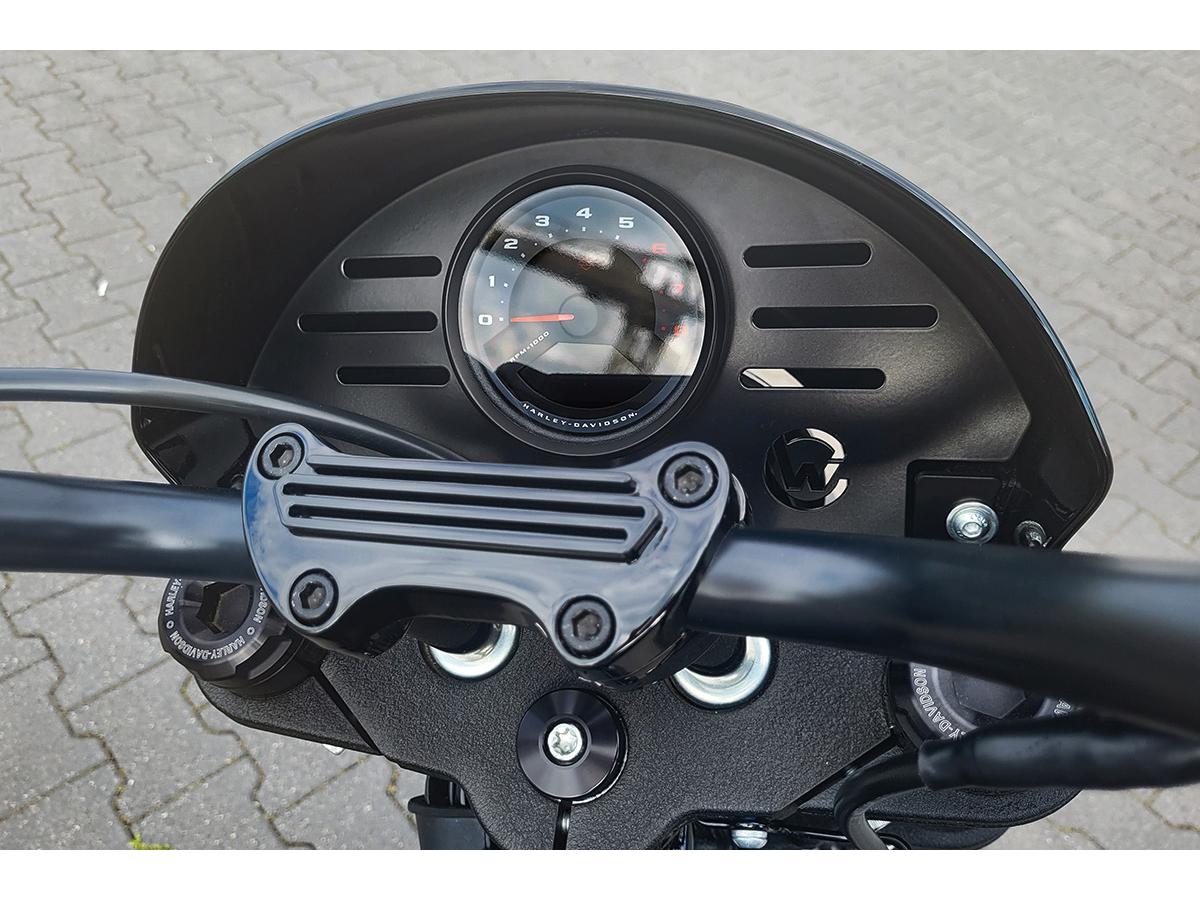 Cult Werk Speedometer Offset Kit Gloss Black Powder Coated Cult Werk