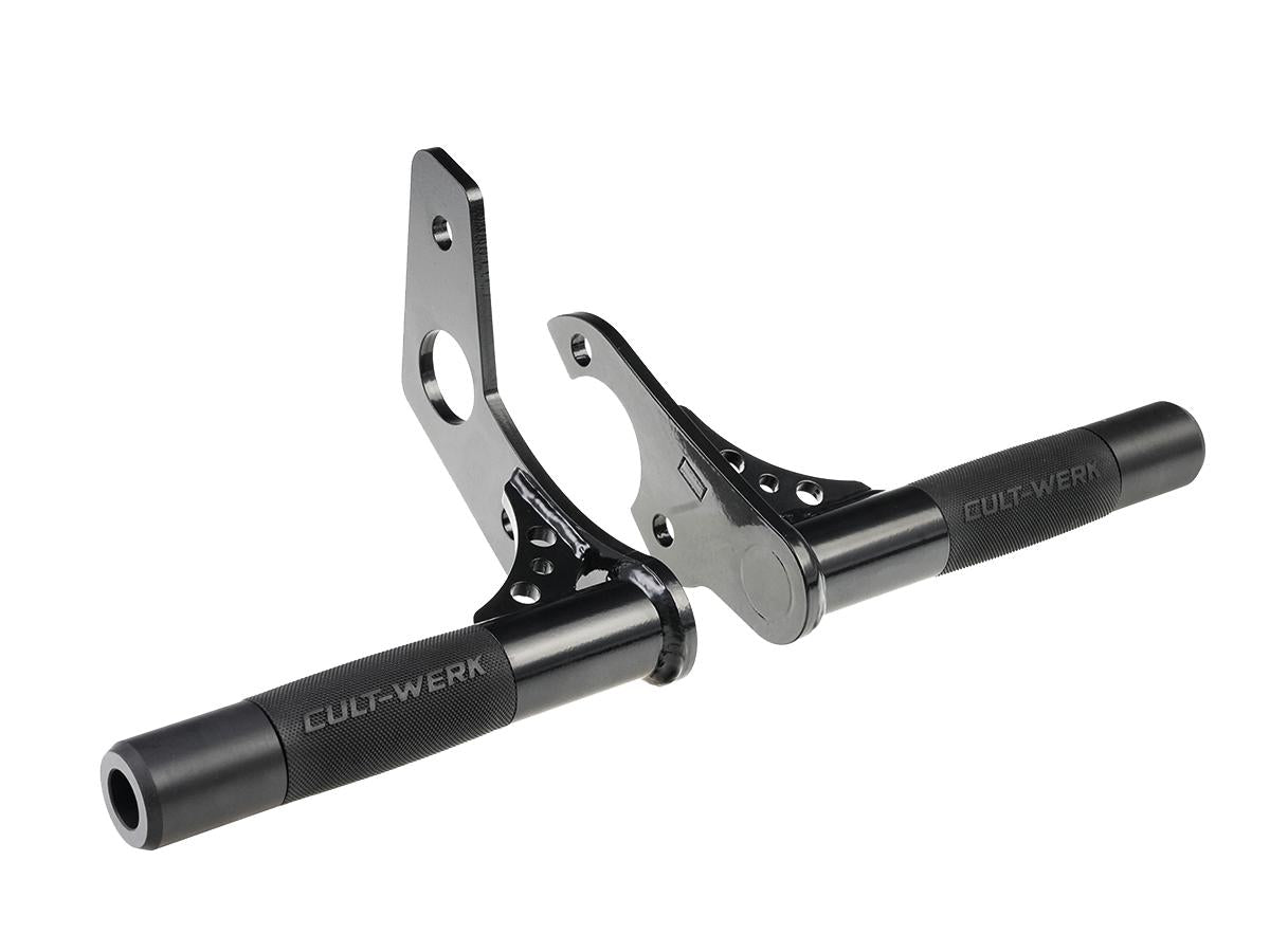 Cult Werk Club Style Crash Bar Gloss Black Powder Coated Cult Werk Default Title