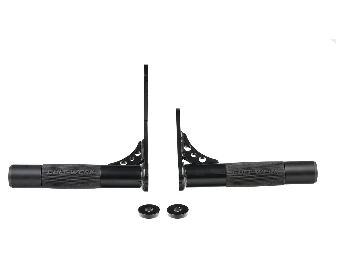 Cult Werk Club Style Crash Bar Gloss Black Powder Coated Cult Werk