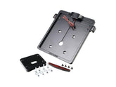 Cult Werk Mid Mount License Plate Bracket And Base Plate Kit V1, Germany: 180 X 200 Mm, With 3 In 1 Turn Signals Black Satin Cult Werk Default Title