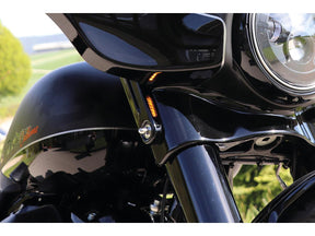 Cult Werk Clean Style Turn Signal For Touring Models Black Cult Werk