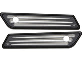 Arlen Ness Deep Cut Saddlebag Latch Covers Black Cut Anodized Arlen Ness Default Title