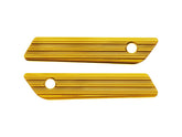 Arlen Ness 10 Gauge Saddlebag Latch Covers Gold Arlen Ness Default Title
