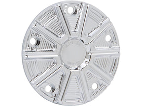 Arlen Ness 10 Gauge Point Cover 2 Hole Chrome Arlen Ness