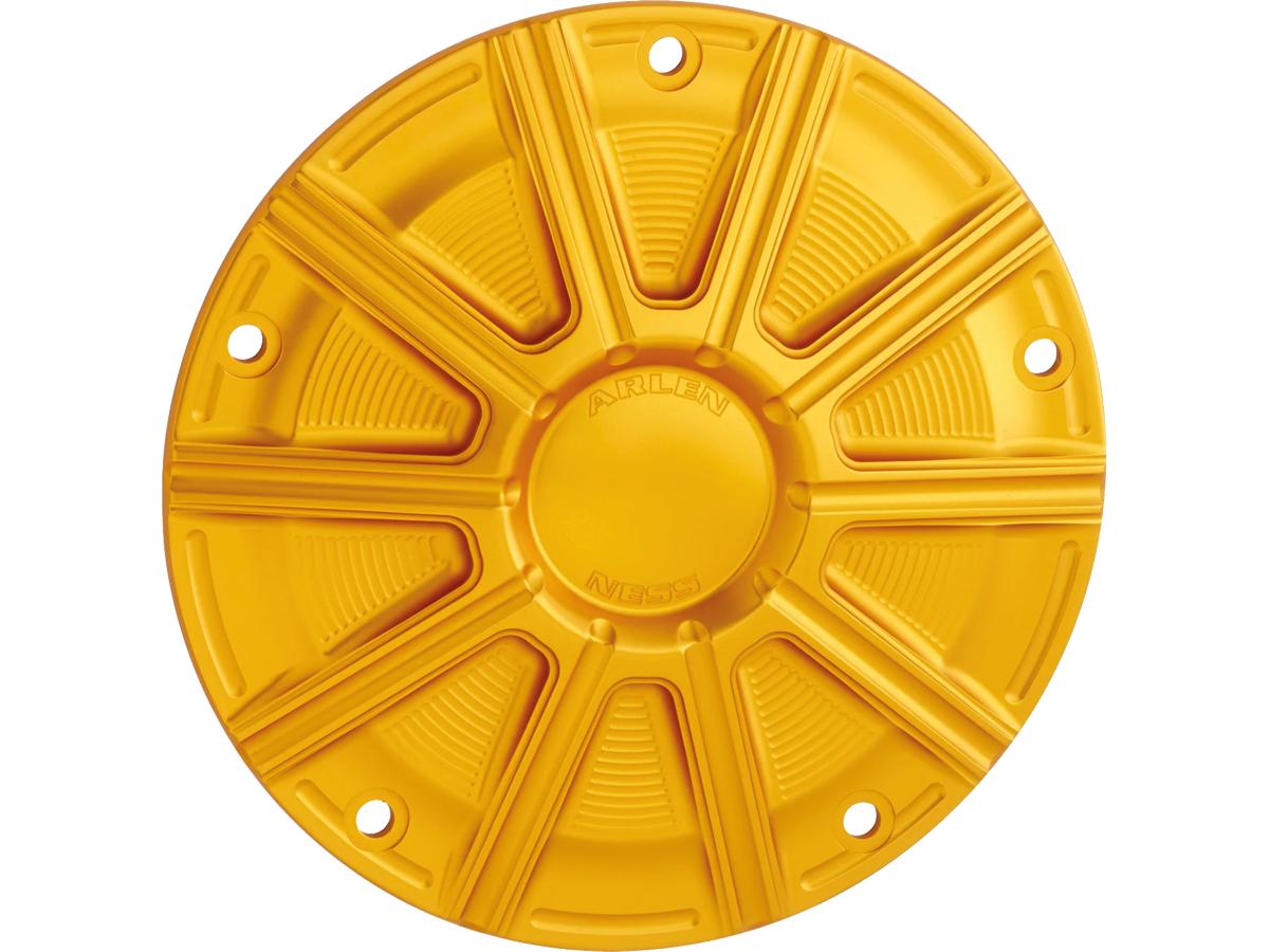Arlen Ness 10 Gauge Derby Cover Gold Anodized Arlen Ness Default Title