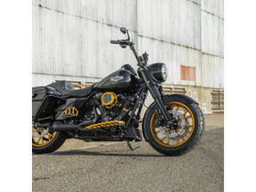 Arlen Ness Method™ Clear Series Air Cleaner Gold Arlen Ness