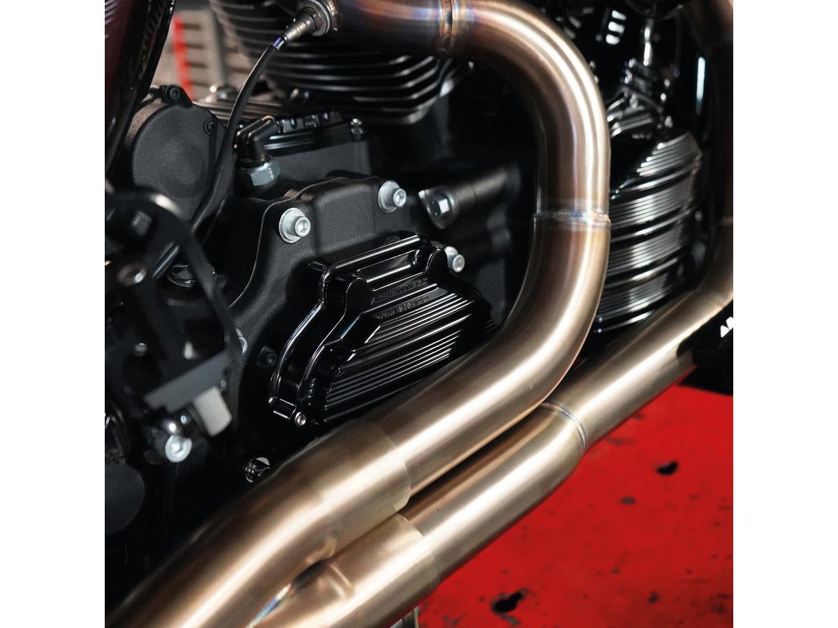 Arlen Ness 10 Gauge Transmission Side Cover Black Anodized Arlen Ness Default Title