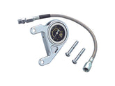 Arlen Ness Radius Oil Pressure Gauge Kit With Ness Logo, Chrome Chrome Arlen Ness Default Title