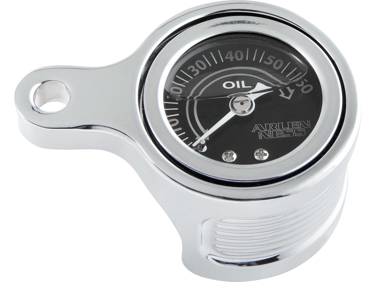 Arlen Ness Method Oil Pressure Gauge Kit Chrome Arlen Ness Default Title