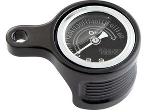Arlen Ness Method Oil Pressure Gauge Kit Black Arlen Ness Default Title