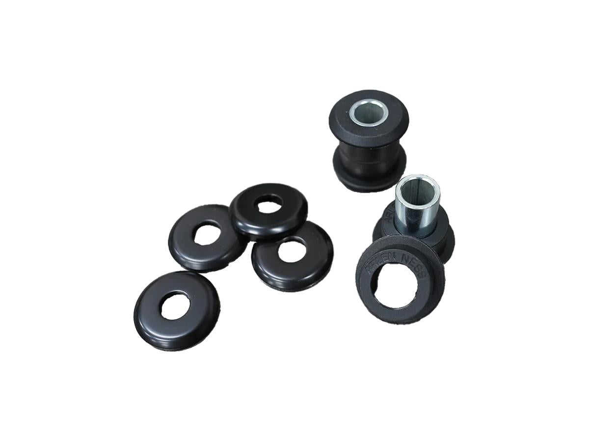 Arlen Ness Handlebar Damper Kit Black Coated Cup Whashers Black Arlen Ness Default Title